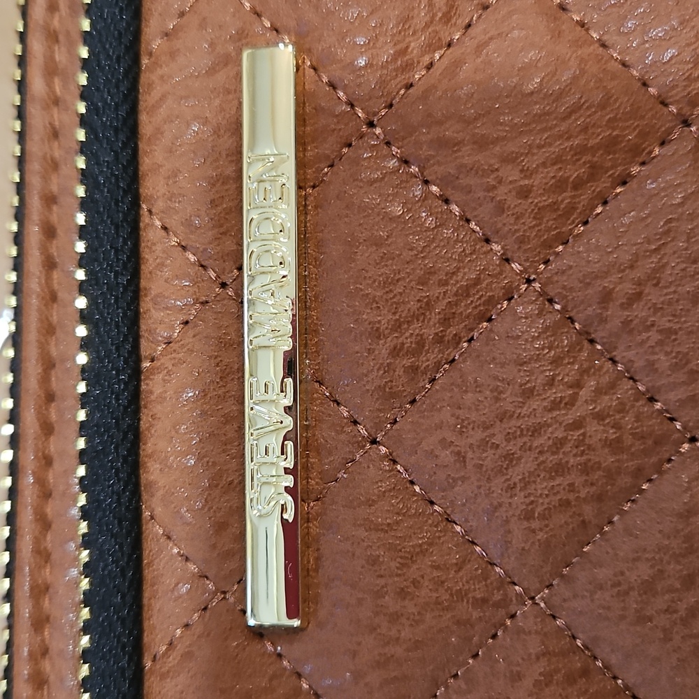 Steve Madden Brown crossbody bag, NWOT - Picture 2 of 8